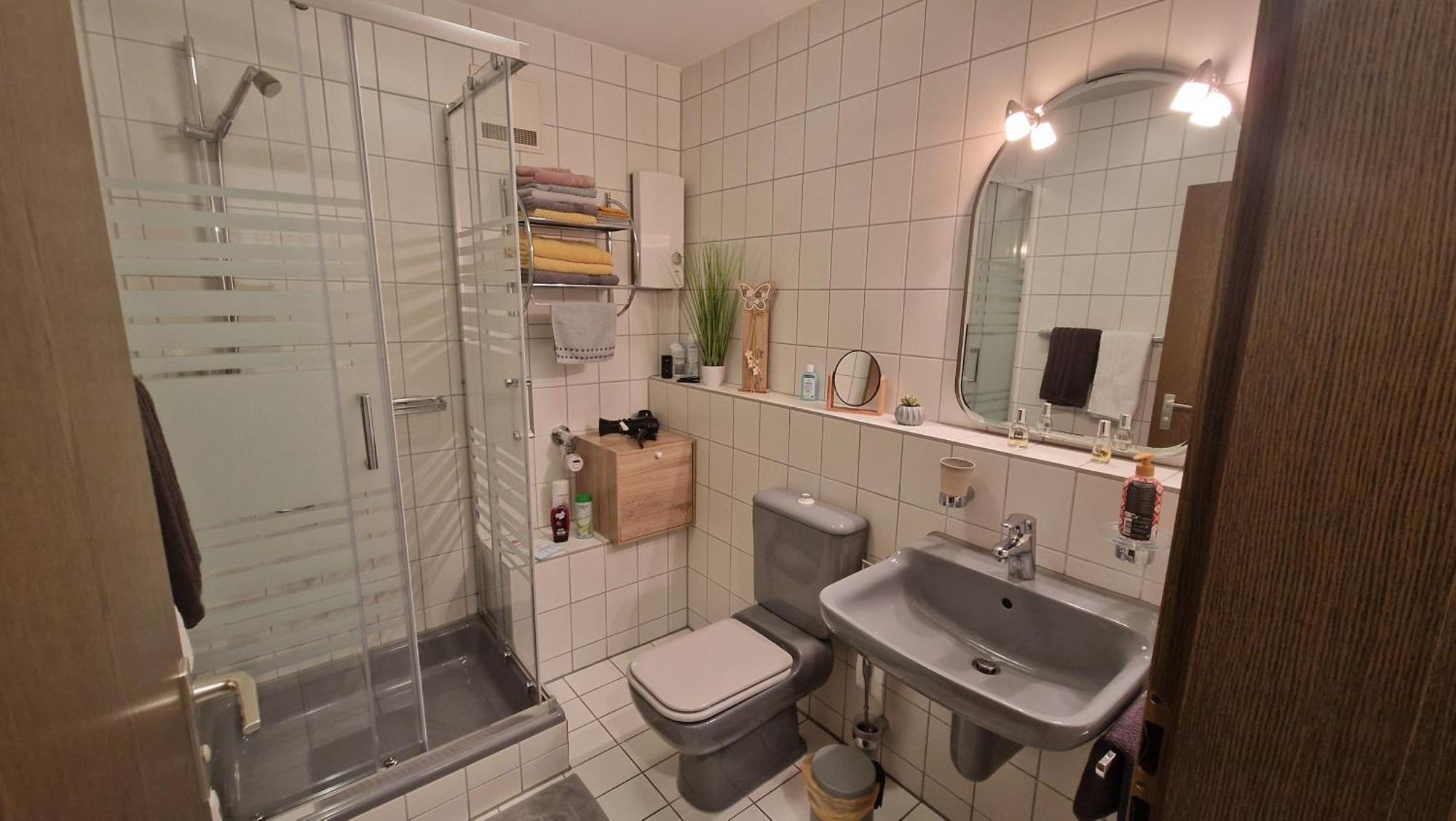 באד ברנק אים פיכטלגבירגה Gemuetliches Apartment In Bad Berneck מראה חיצוני תמונה